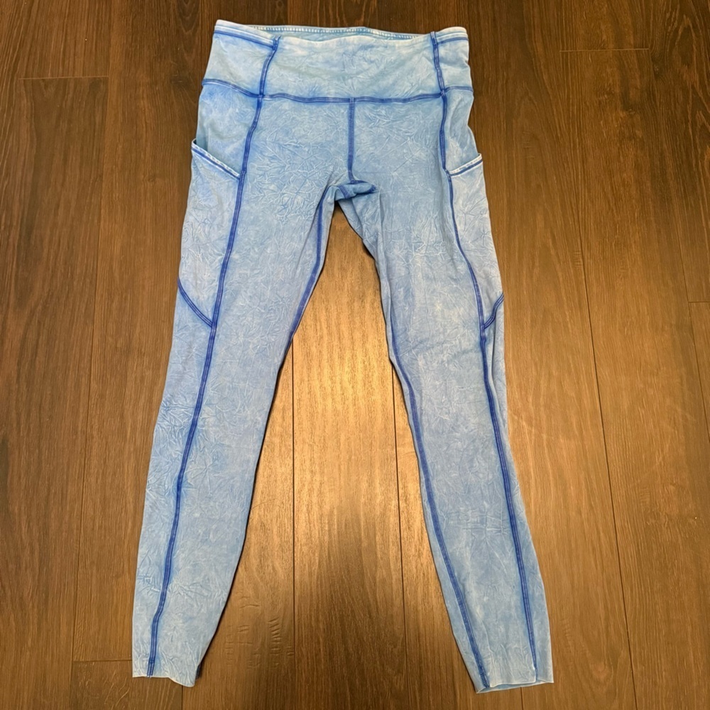 Lululemon Fast & Free High Rise Tight *Ice Dye
